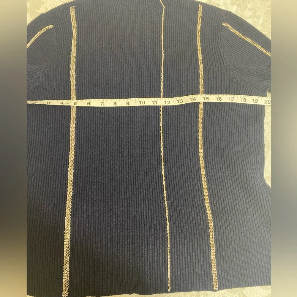 - Studio Park Blue women pullover sweater size L - Picture 8 of 8